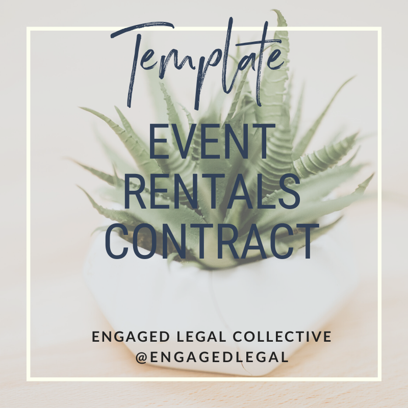 venue rental agreement template